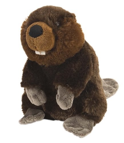 Wild Republic Beaver Plush, Stuffed Animal, Plush Toy, Gifts for Kids, Cuddlekins 8 Inches,Multi - Image 4