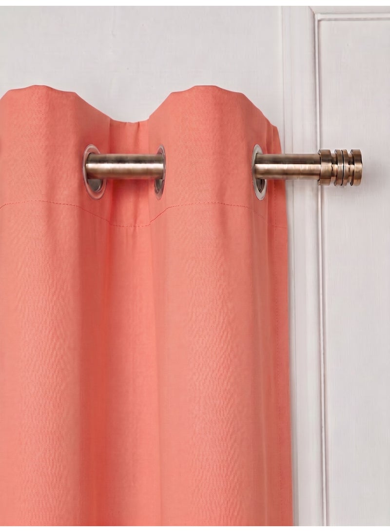 Amali Regal Dimout curtains with 16 Grommets in 2 panels Size (W132 x L 274cm) for living room Decor or bedroom window noise reduction and light blocking - Image 3