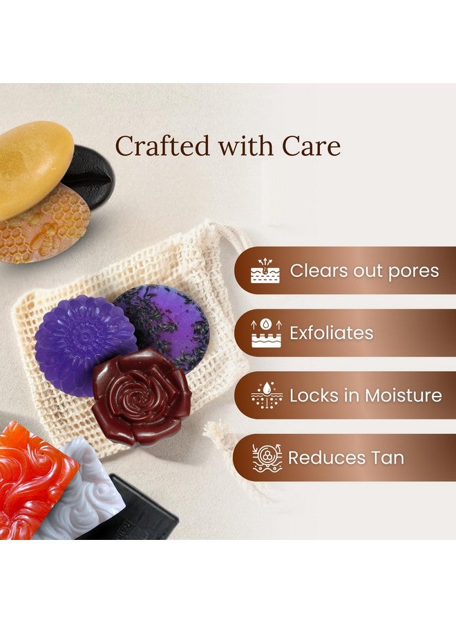 Kaantam Handmade Natural Moroccan Red Clay Soap for Acne & Oily Skin, Detoxifying & Rejuvenating, Improve Skin Clarity, For Men & Women - Image 3