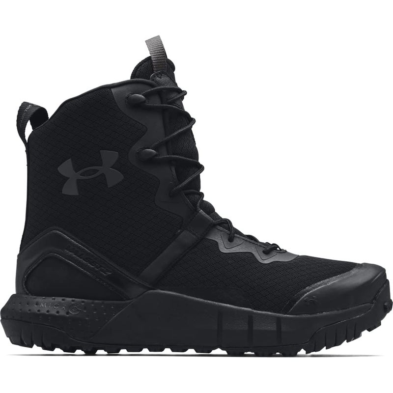 Under Armour Men's Micro G Valsetz Military and Tactical Boot, Black (001)/Black, 9 - Image 1