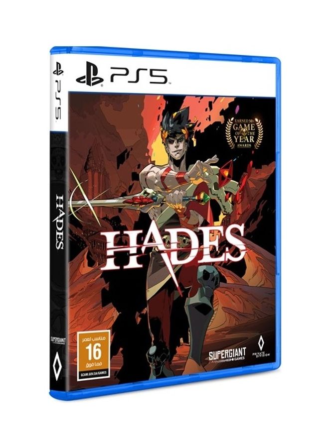 برايفت ديفيجن لعبة الفيديو "Hades" - باللغة الإنجليزية/ العربية - (إصدار المملكة العربية السعودية) - playstation_5_ps5 - Image 1