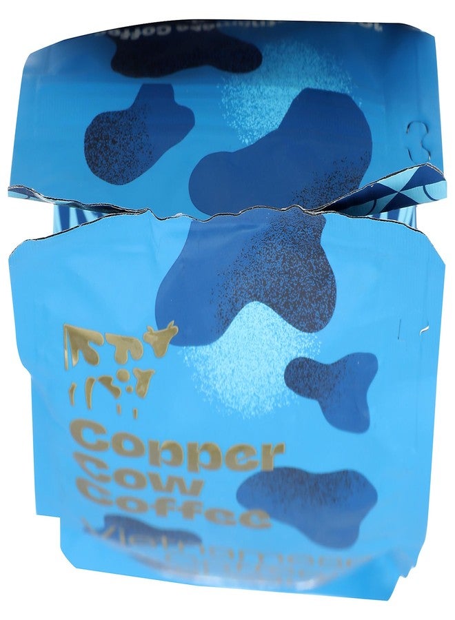 Copper Cow Coffee, Coffee Vanilla Ground, 12 Ounce - Image 3