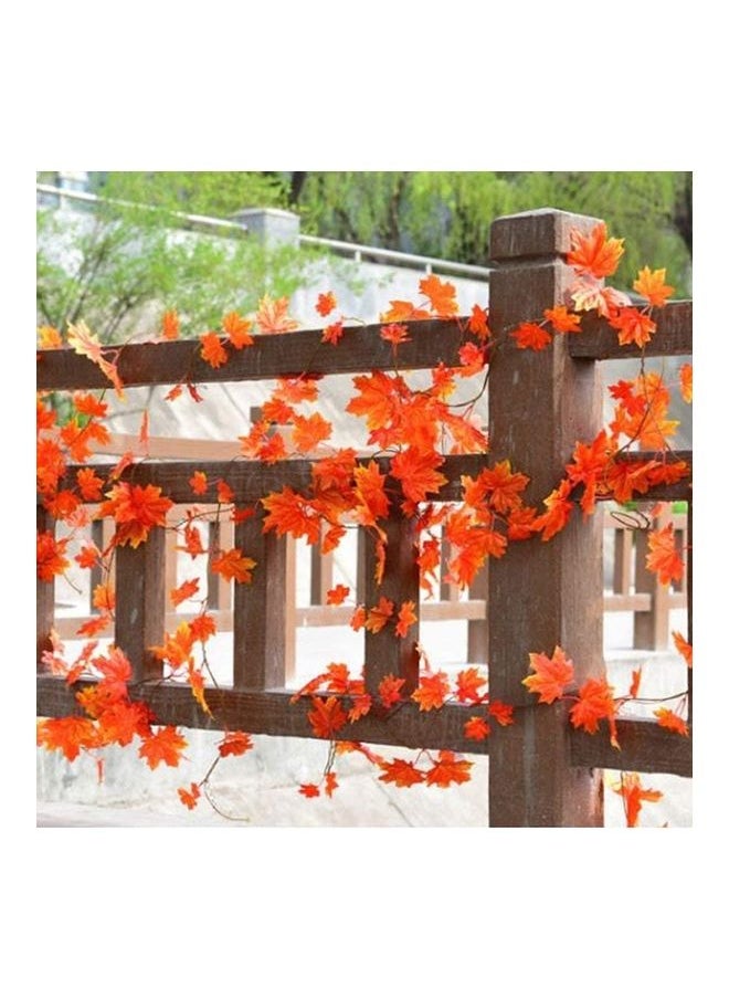Generic - 12-Piece Artificial Hanging Ivy Leaves multicolour 230cm - Image 1