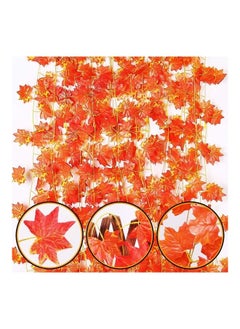 Generic 12-Piece Artificial Hanging Ivy Leaves multicolour 230cm  - Image 1
