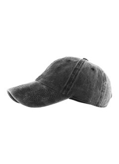 Excefore Baseball Caps 1 Pcs Black Vintage Baseball Hats Plain Adjustable Baseball Cap Classic Panel Hat Fashionable Dad Hat Fit Outdoor Sports Sun Hat in Summer Fits Men Women  - Image 1