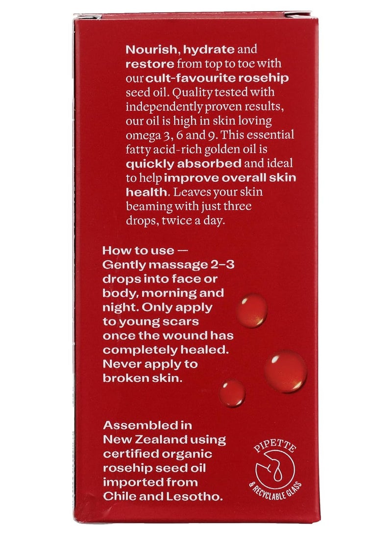 Trilogy Certified Organic Rosehip Oil for All Skin Types, 20ml - Image 2