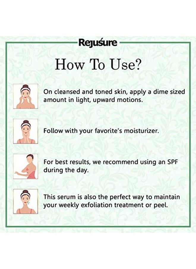 Rejusure مرطب حمض الجليكوليك يقلل من التصبغ والبقع الداكنة وحب الشباب للوجه 50 مل  - Image 5