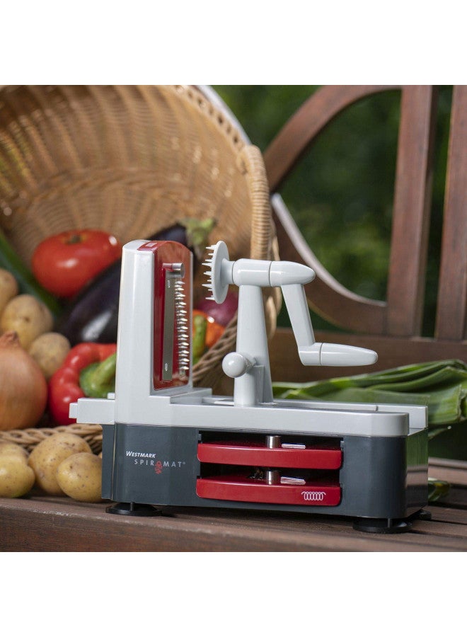 Westmark Stainless Steel Tri-Blade Vegetable Spiral Slicer Spiralizer - Image 5