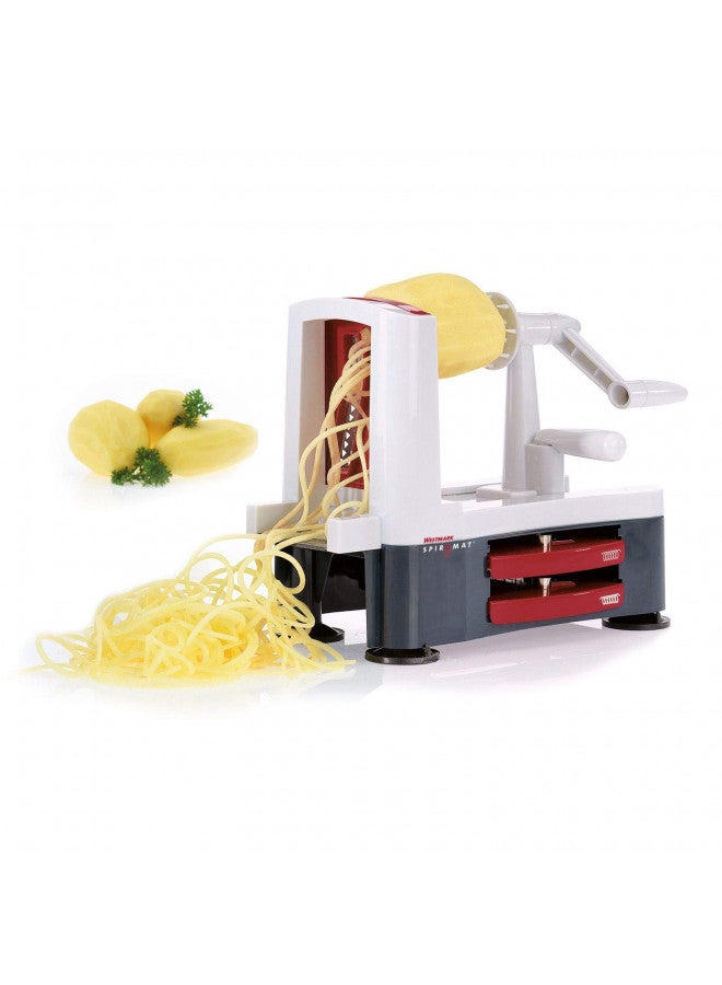 Westmark Stainless Steel Tri-Blade Vegetable Spiral Slicer Spiralizer - Image 3