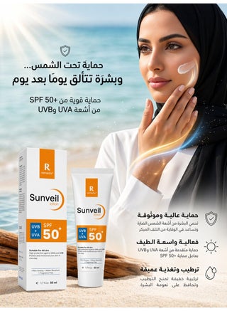 صن فيل لوشن واقى شمس بعامل حماية +50 مع 5 فلاتر  - 50 مل - view 5