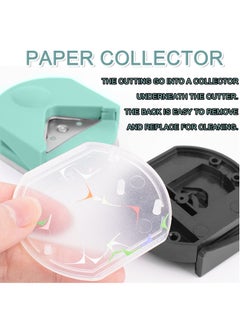 KASTWAVE Paper Corner Rounder - R4 4mm Corner Cutter Punch Tool, Laminated Cards, Cardstock, Scrapbooking,Photo Card Making, Paper Cutting DIY Crafts Puncher for Office, School( 4Pcs )  - Image 5