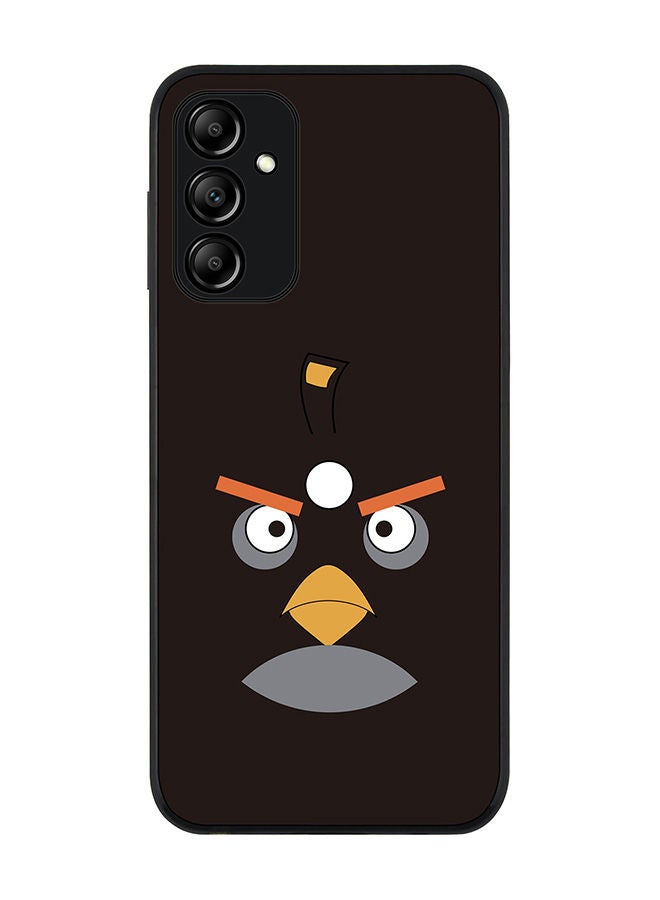 Stylizedd Rugged Black edge case for Samsung Galaxy M14 5G Slim fit Soft Case Flexible Rubber Edges Anti Drop TPU Gel Thin Cover -  Bomb - Angry Birds - Image 1