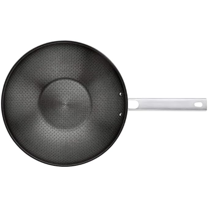 زويلينج مقلاة ووك Joy Plus غير لاصقة 30 سم، مصنوعة من 3 طبقات من الفولاذ المقاوم للصدأ، مطلية بطبقة Permaresist Ultra المقاومة للخدش، غطاء زجاجي بمقبض مريح، آمنة للاستخدام في فرن الحث حتى 200 درجة مئوية - Image 3