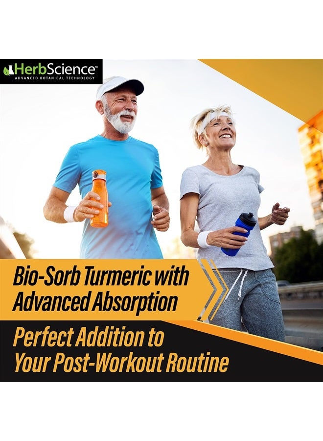 WINDMILL Herb Science Bio-Sorb Turmeric, Bio-Enhanced Curcumin, Advanced Absorption, Cardiovascular Health, Joints Support and Anti-Aging Supplement, 30 Servings B01DNCMQQW Multicolor - Image 4