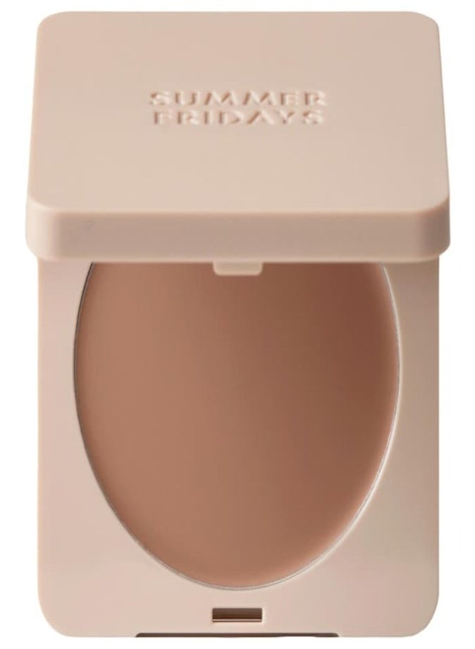Summer Fridays Bronzer Butter Balm Sculpting Cream Bronzer with Ceramides 5g Sand | Hydrating Cream Bronzer for Natural Sun-Kissed Glow - Image 1