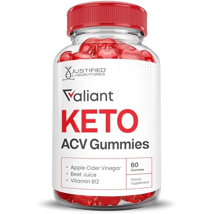 Justified Laboratories (3 Pack) Valiant Keto ACV Gummies Advanced Formula 1000MG Valant Keto Gummies Apple Cider Vinegar Formulated with Pomegranate Beet Juice Powder B12 Vegan Non GMO 180 Gummys - Image 4