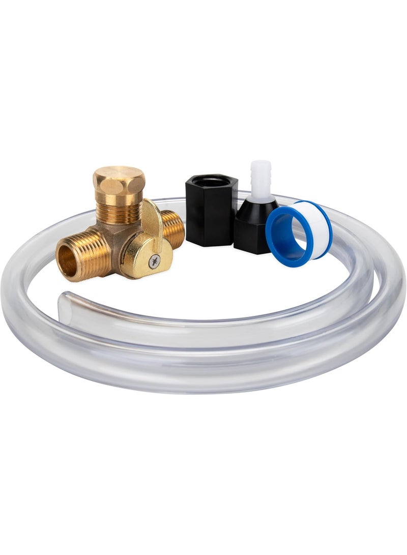 Camco Camco Permanent Pump Converter Winterizing Kit- Allows You to Use Boat/RV Water Pump to Fill Pipes With Antifreeze - CSA Low Lead Content Certified (36543) - Image 3