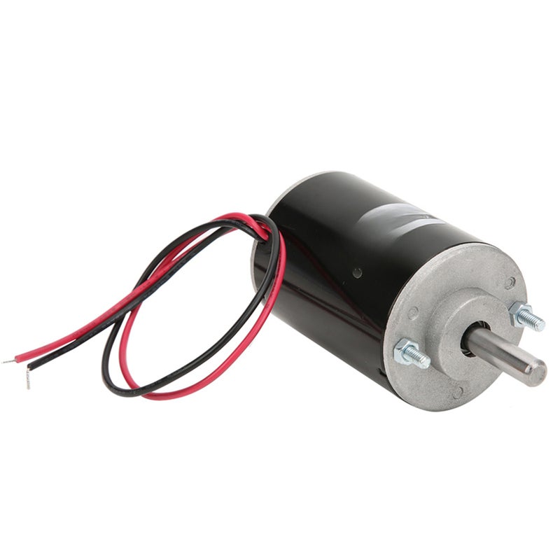 XD‑3420 30W Permanent Magnet DC Motor High Speed CW/CCW(12V 3500RPM) - Image 1