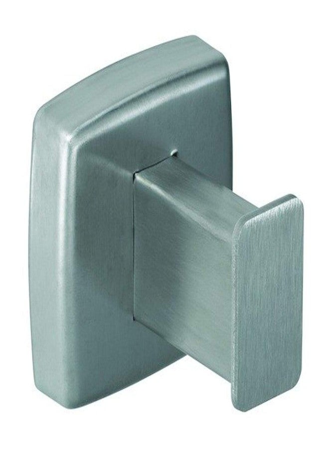 Bradley Standard Series Single Robe Hook for Commercial Restroom, Surface-Mounted, Concealed Mounting, Vandal-Resistant Escutcheon, Stainless Steel, Satin Finish, 9114 - Image 1
