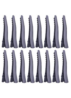 BronaGrand 100pcs 45mm Black Alligator Hair Clips Metal Duckbill Hairpins Professional Non-slip Single Prong Curl Clips Teeth Bows Hairclips Hairdressing Salon Styling Hair Grip DIY Accessories for Women Girls 