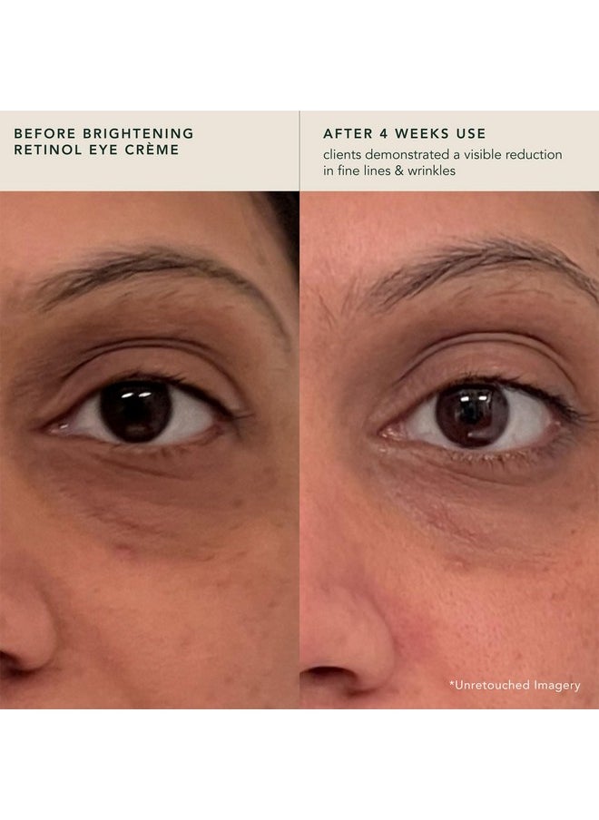 RANAVAT BOTANICS - Ranavat Brightening Retinol Eye Crème Anti Aging Eye Cream And Dark Circle Corrector To Help Target Fine Lines Enriched With Microencapsulated Retinol Bakuchi Seed & Saffron (0.5 Oz) - Image 1