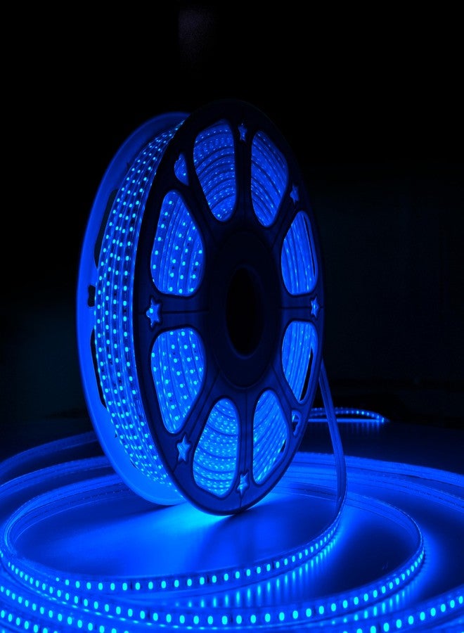 Forus LED Rope Light 40 Meter 6 Month Warranty, Outdoor Waterproof Decorative Cove Lights for Ceiling, Balcony, Home Decor, Interior Decoration, Flexible Profile Light for Diwali, Christmas -Blue - Image 1