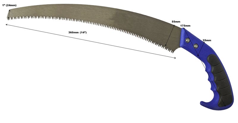 DUMDAAR Hand-Powered Pruning Saw 330mm gardening tool - Image 2