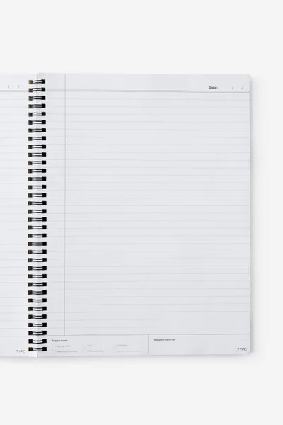Typo A4 Spinout Notebook V2