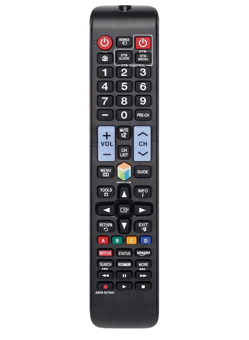 New Replacement Remote Control, Remote Control Fit, Universal Remote Control Compatible with Samsung Smart HD TV UN32F6350 UN40F5500 UN40F6350 UN46F5500 UN46F6350 UN50F5500 UN50F6350 - Image 1