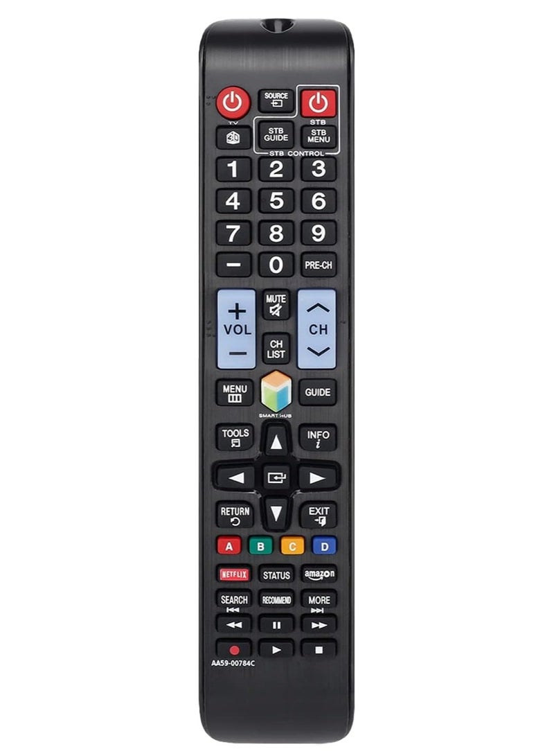 New Replacement Remote Control, Remote Control Fit, Universal Remote Control Compatible with Samsung Smart HD TV UN32F6350 UN40F5500 UN40F6350 UN46F5500 UN46F6350 UN50F5500 UN50F6350 - Image 2
