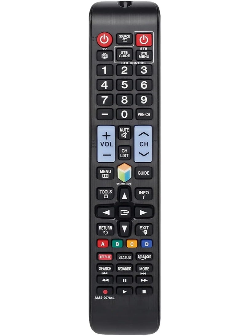 New Replacement Remote Control, Remote Control Fit, Universal Remote Control Compatible with Samsung Smart HD TV UN32F6350 UN40F5500 UN40F6350 UN46F5500 UN46F6350 UN50F5500 UN50F6350 - Image 4