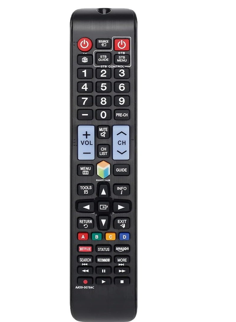 New Replacement Remote Control, Remote Control Fit, Universal Remote Control Compatible with Samsung Smart HD TV UN32F6350 UN40F5500 UN40F6350 UN46F5500 UN46F6350 UN50F5500 UN50F6350 - Image 3