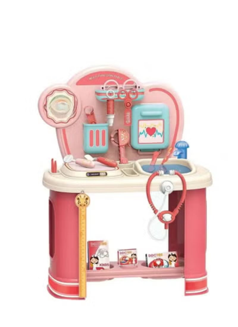 MUMS PLANET Interactive Doctor Game for Kids Role-playing Game with Educational Medical Tools _Kids Games - Doctor Games - Pretend Play Games - Girls Games  - Image 2