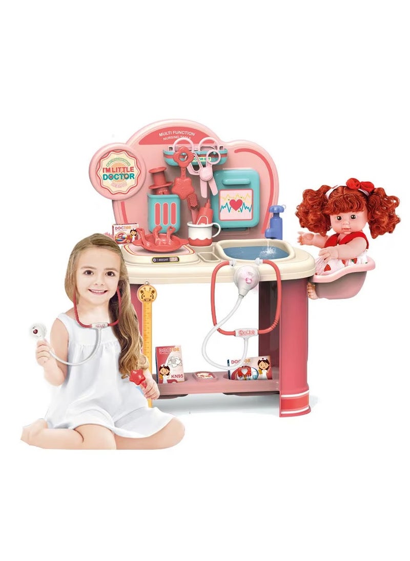MUMS PLANET Interactive Doctor Game for Kids Role-playing Game with Educational Medical Tools _Kids Games - Doctor Games - Pretend Play Games - Girls Games  - Image 1
