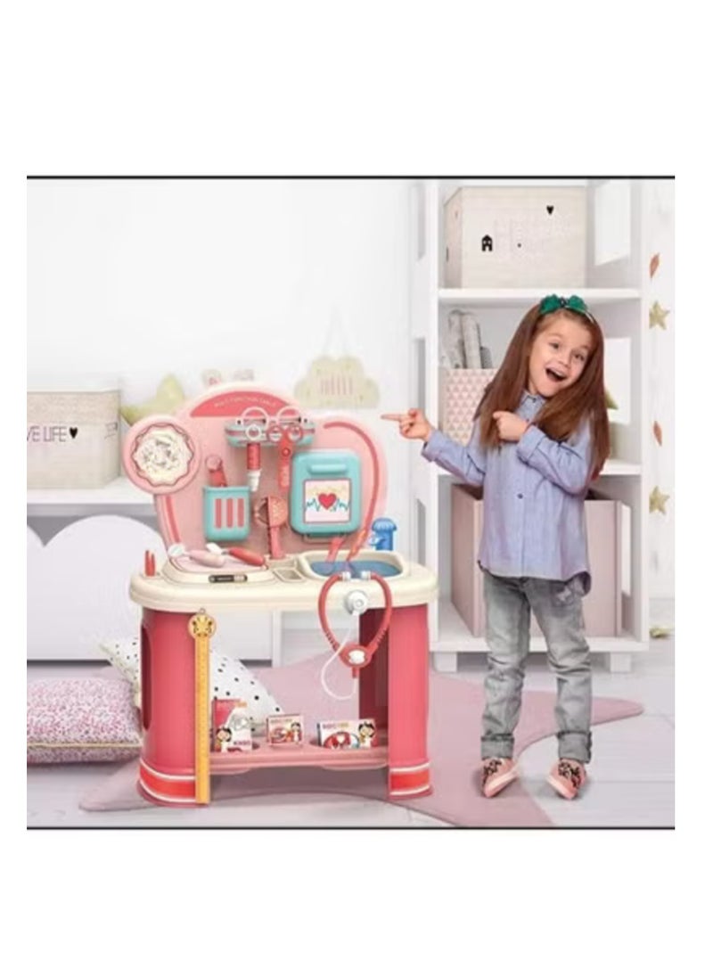 MUMS PLANET Interactive Doctor Game for Kids Role-playing Game with Educational Medical Tools _Kids Games - Doctor Games - Pretend Play Games - Girls Games  - Image 3