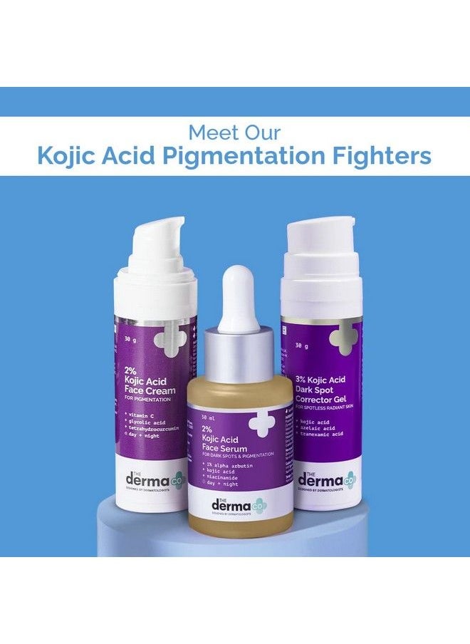 THE derma Co - 1% Kojic Acid Face Wash With Niacinamide & Alpha Arbutin For Dark Spots & Pigmentation 100Ml - Image 1