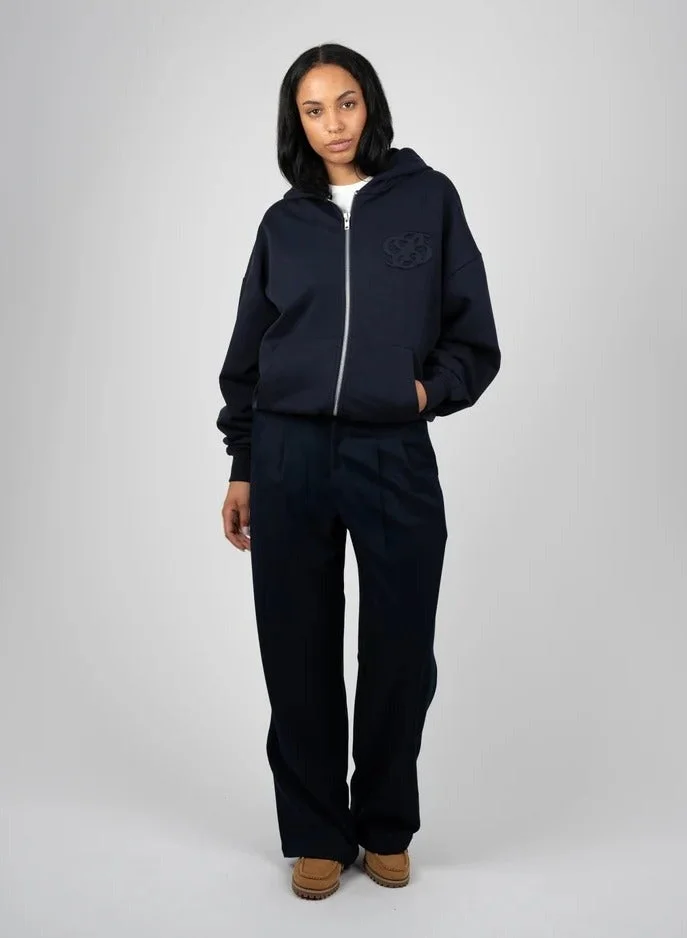 Prohibited College Days Zip-Hoodie