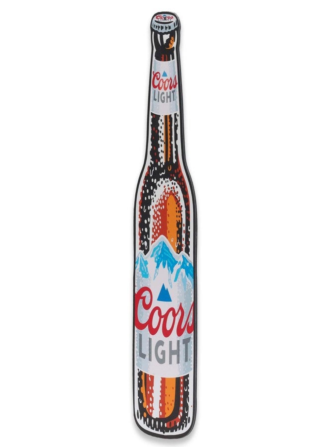 Open Road Brands Molson Coors Light Frosty Bottle Metal Sign - Fun Coors Light Sign for Man Cave, Bar or Game Room - Image 2