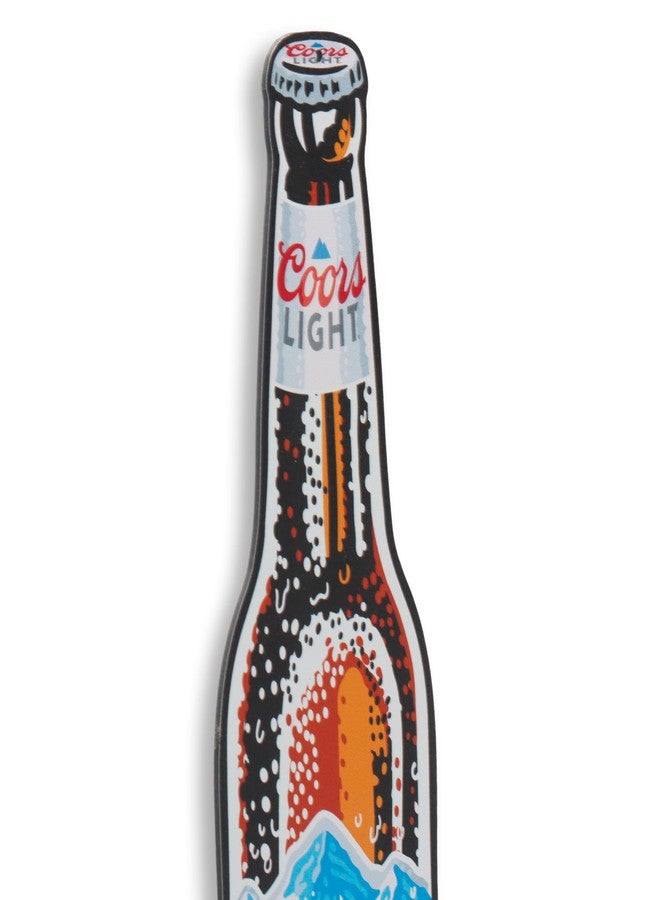 Open Road Brands Molson Coors Light Frosty Bottle Metal Sign - Fun Coors Light Sign for Man Cave, Bar or Game Room - Image 4