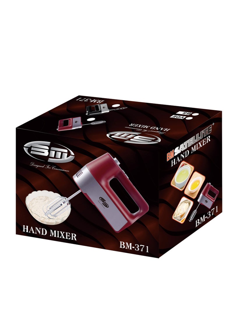 BM SATELLITE BM 5 SPEED ELECTRIC HAND MIXER WITH TURBO  - Image 2