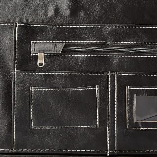 COI Multipurpose Leatherette Executive File Legal for Certificates,Documents Holder,Document Bag, Portfolio, Size Professional File Folders Documents Holder with 20 Leafs for Men and Women - Image 4