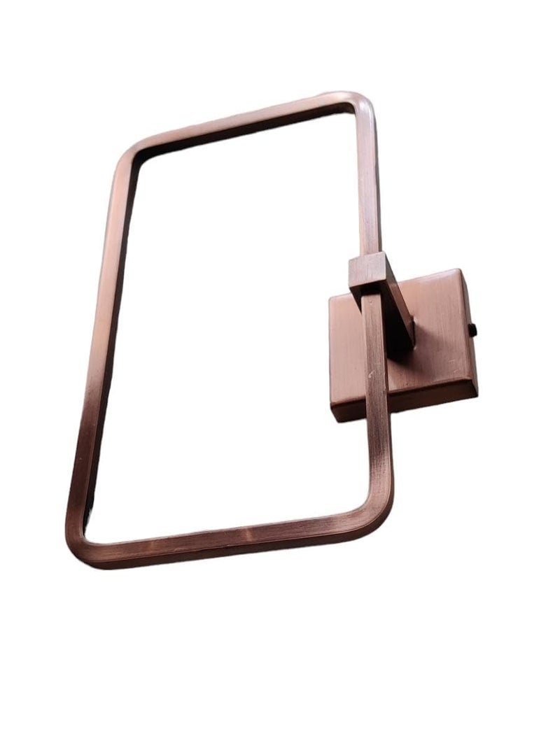 NTCD Antique Copper Towel Ring Square 1  - Image 4