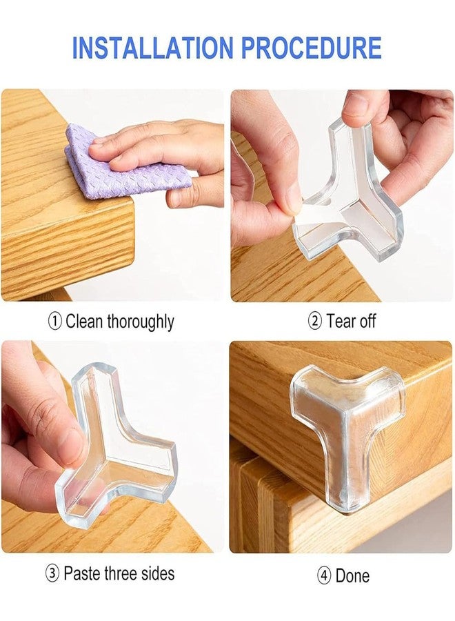 YUISI Silicone Corner Protector for Baby T-Shaped Baby Proofing for Safety Against Sharp Furniture, Strong Adhesive Soft Silicone Guards, Baby Proof Essentials for Growing Kids - Image 4