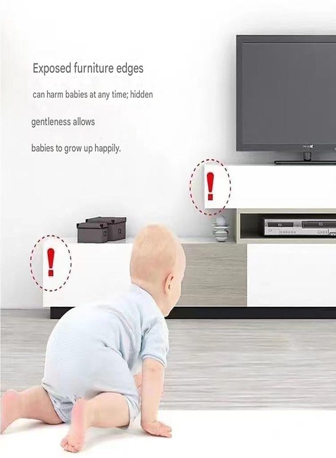 YUISI Silicone Corner Protector for Baby T-Shaped Baby Proofing for Safety Against Sharp Furniture, Strong Adhesive Soft Silicone Guards, Baby Proof Essentials for Growing Kids - Image 2