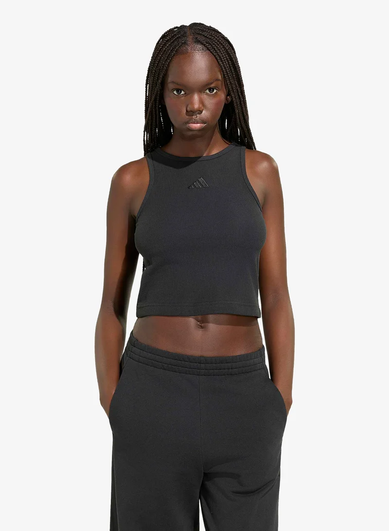 Adidas Small Logo Ribbed Tank