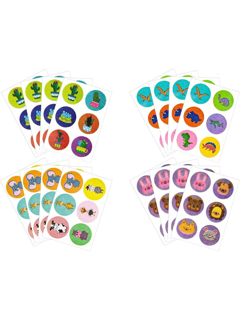 KASTWAVE Mosquito Repellent Sticker Natural Insect Repellent Patches with 24 Patterns to Repel Mosquito, Midge & Insect, Offer 1152 Hours Protection for Outdoors Hiking Camping 144Pcs  - Image 2