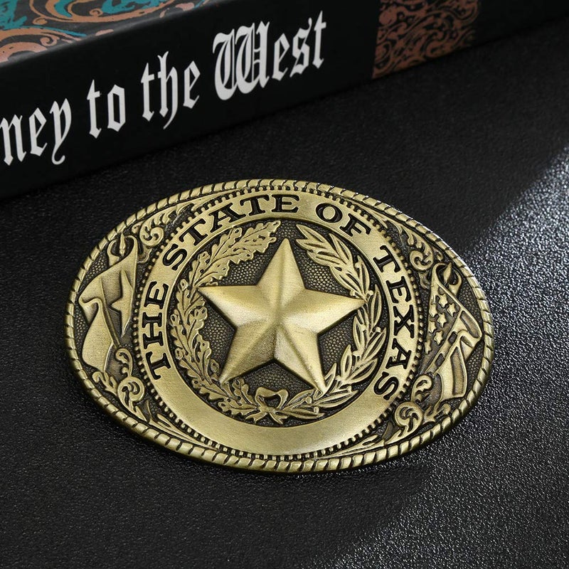 QQA Native American men's novelty belt buckle Birthday party holiday gifts cowboy buckles (belt buckle, 1) - Image 5