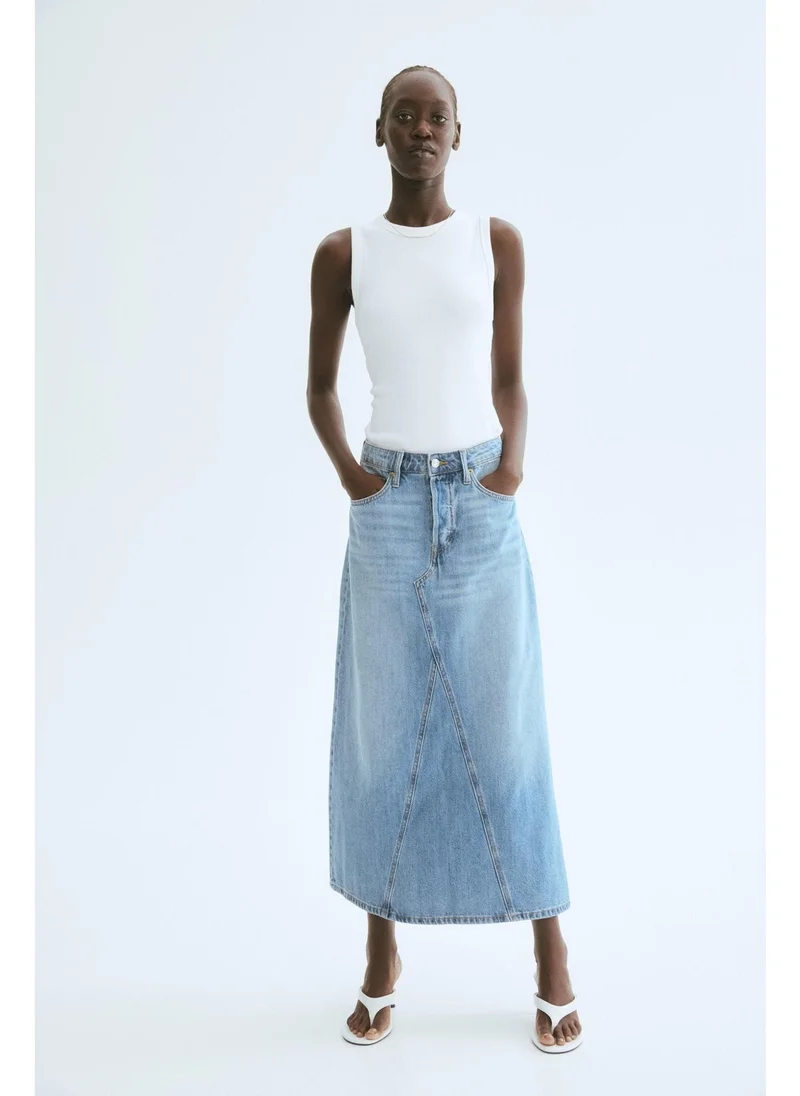 اتش اند ام A-line denim skirt