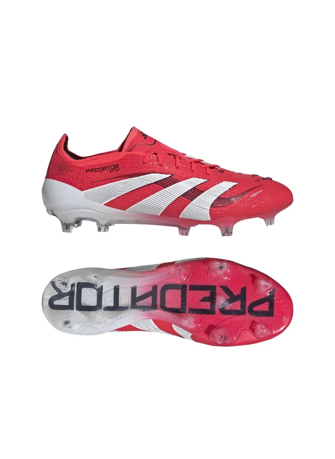 Adidas Adidas Predator Elite Fg Red Football Shoes For Unisex 6.5