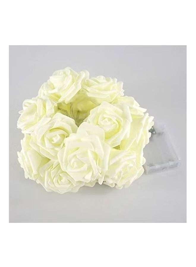 20 LED Flower Battery Operated String Light Multicolour - Image 4